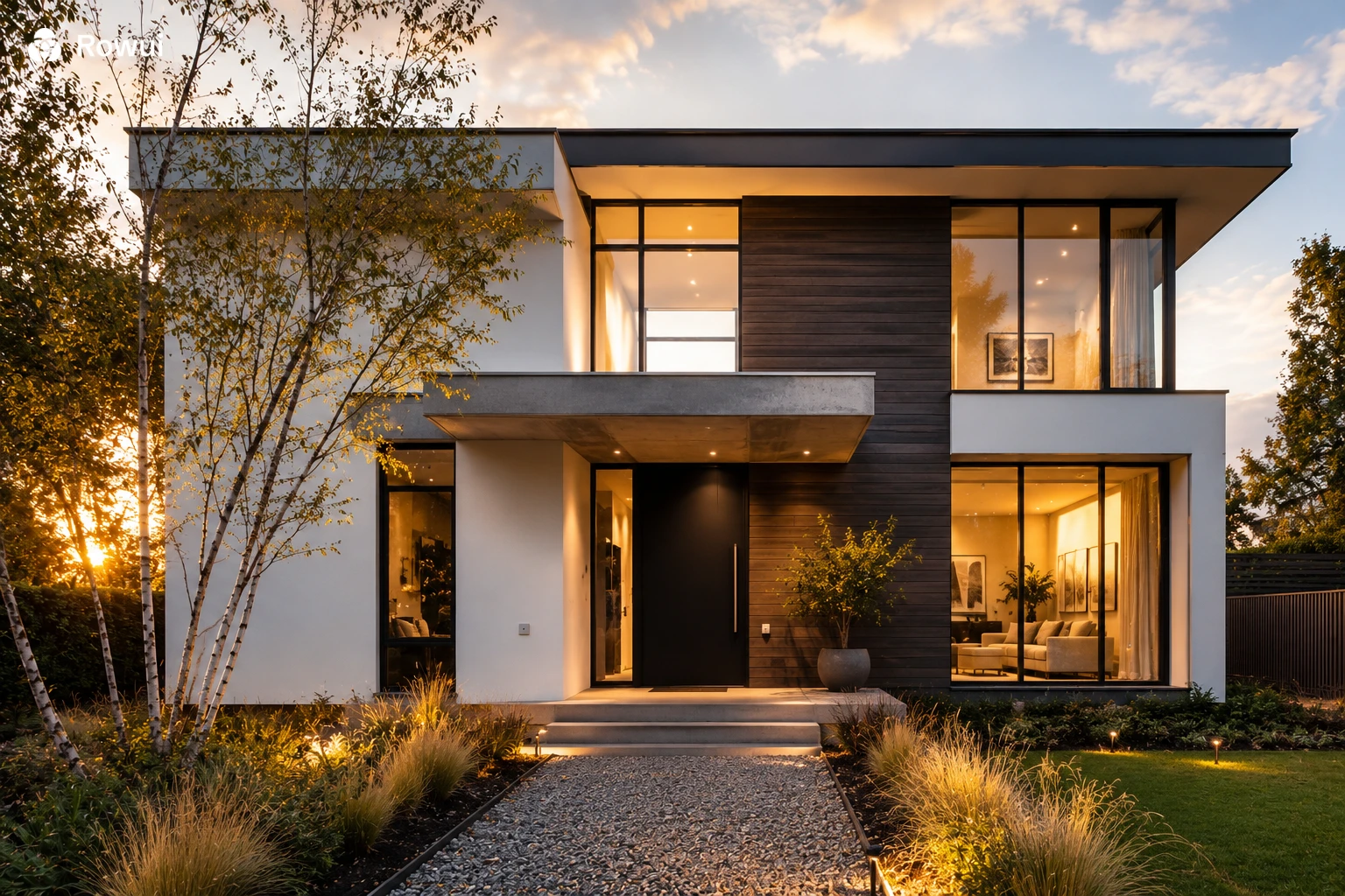 Modern House Front Elevation Design Ideas